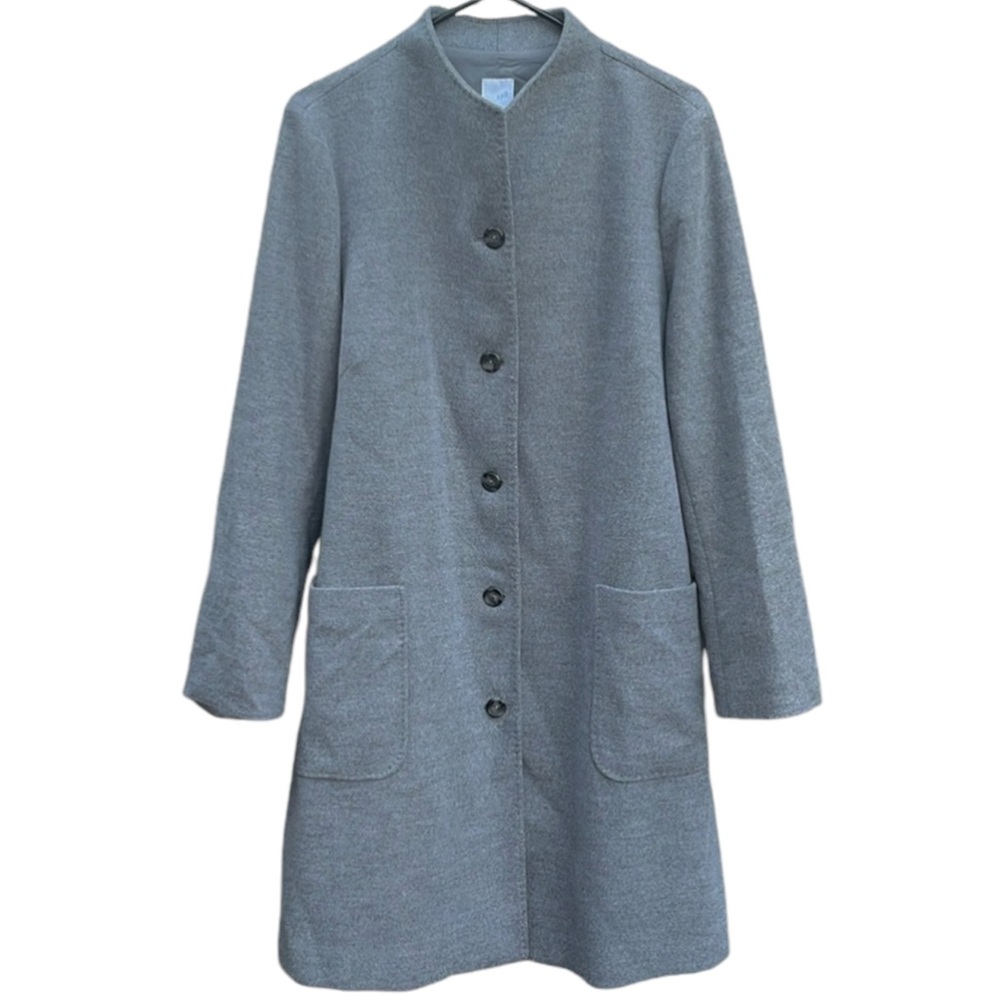 J. Jill Women's Gray Trench Coat